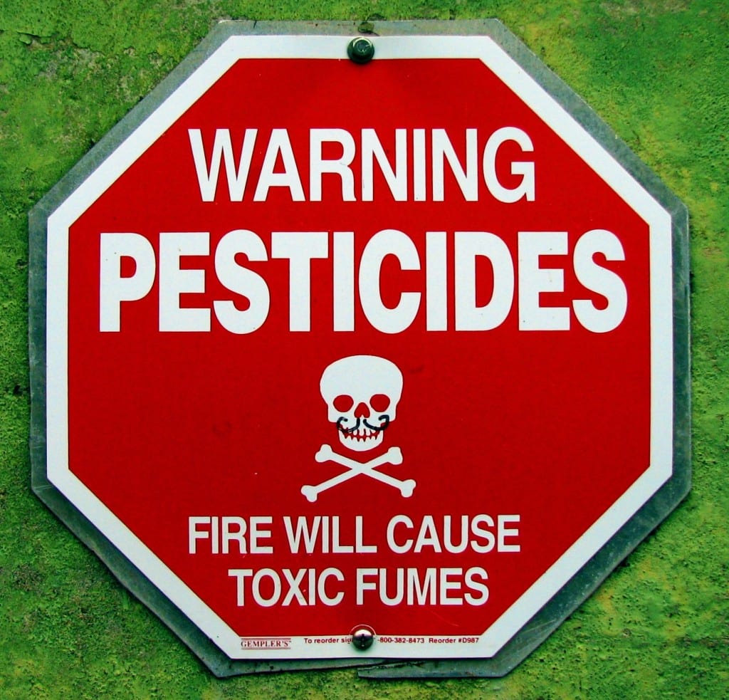 Harmful side-effect of pesticides