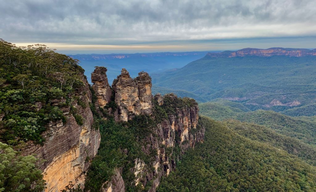 Local view of the Blue Mountains